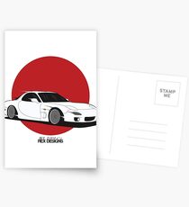 Mazda RX7 (Rising Sun) Postcards