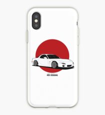 Mazda RX7 (Rising Sun) iPhone Case