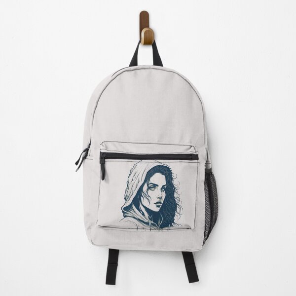 Item preview, Beautiful Female Assassin with Hoodie - Fantasy Illustration designed and sold by AndyNgn.