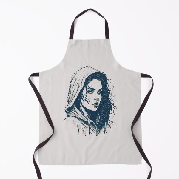 Item preview, Beautiful Female Assassin with Hoodie - Fantasy Illustration designed and sold by AndyNgn.