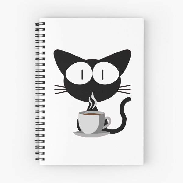 Item preview, Cat with coffee   - Cat & coffee lovers lovers  designed and sold by Paint84.