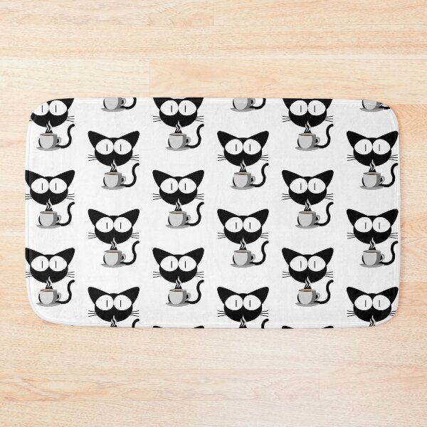 Item preview, Cat with coffee   - Cat & coffee lovers lovers  designed and sold by Paint84.