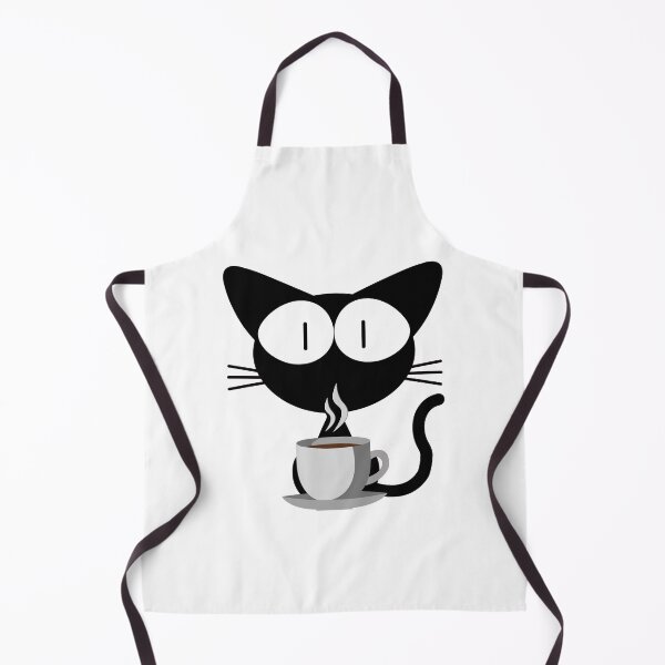 Item preview, Cat with coffee - Cat & coffee lovers lovers designed and sold by Paint84.