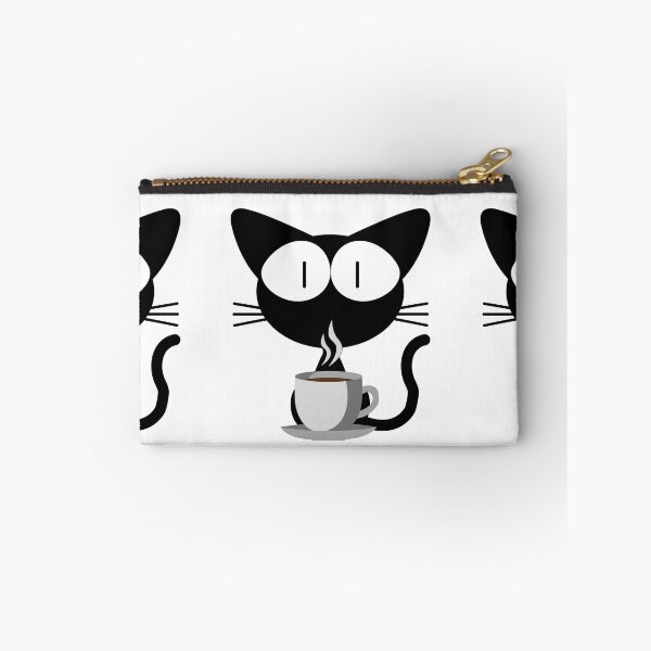 Item preview, Cat with coffee   - Cat & coffee lovers lovers  designed and sold by Paint84.