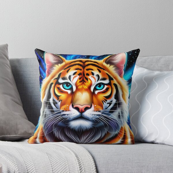 Aperçu de l'œuvre L'image "Cosmic Tiger Guardian" créée et vendue par Printentions.