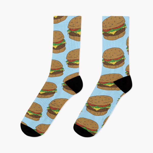 Item preview, Burger (Blue) designed and sold by Reba Lou.