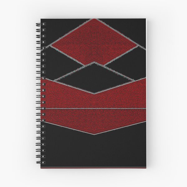 Item preview, *Wonderful Geometric Abstract Triangular Pattern Red and Black*  designed and sold by Ralek.