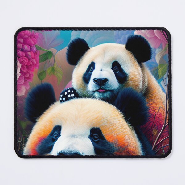 Item preview, Panda Bear and Cub in a Fantasy World designed and sold by FantasyEmpire.
