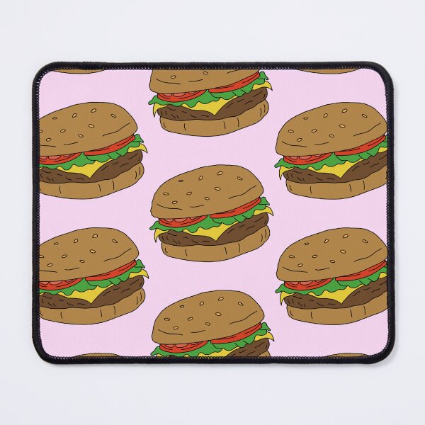Item preview, Burger (Pink) designed and sold by Reba Lou.