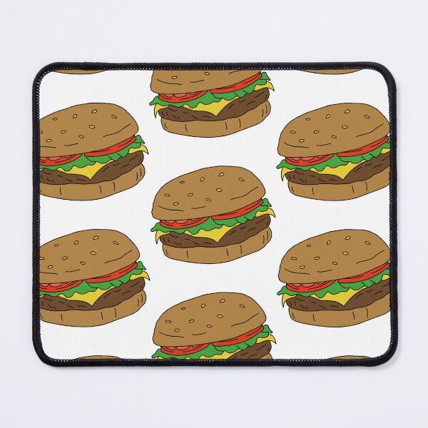 Item preview, Burger (White) designed and sold by Reba Lou.