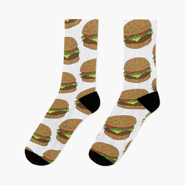 Item preview, Burger (White) designed and sold by Reba Lou.
