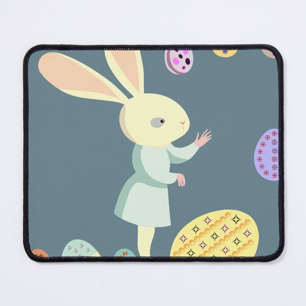 Item preview, Happy Easter bunny juggling Easter eggs designed and sold by aapshop.