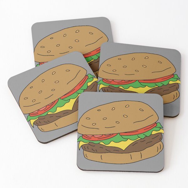 Item preview, Burger (Grey) designed and sold by Reba Lou.