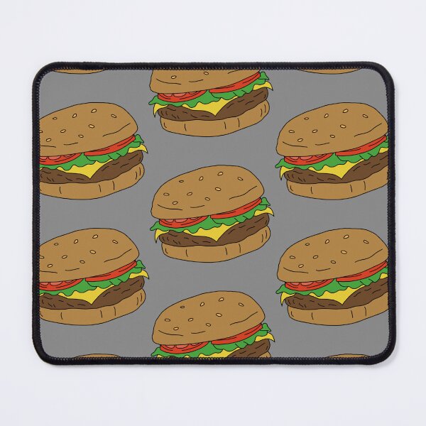 Item preview, Burger (Grey) designed and sold by Reba Lou.