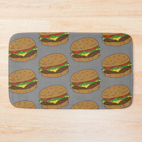 Item preview, Burger (Grey) designed and sold by Reba Lou.