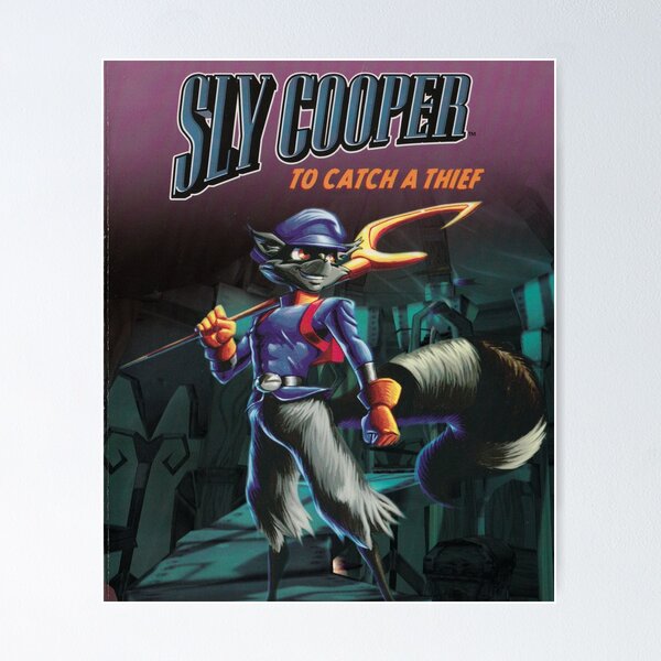 Sly Cooper Band of Thieves (custom PS2 cover version) Poster for