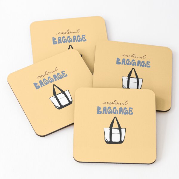 Item preview, Emotional baggage designed and sold by Blissful Brushes.