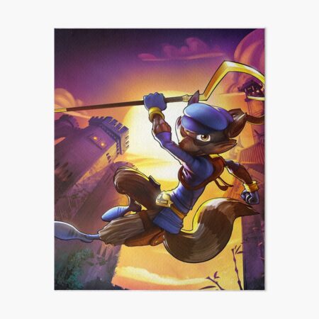 Sly Cooper Band of Thieves (custom PS2 cover version) Art Board