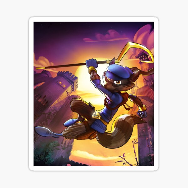 Sly Cooper Band of Thieves (custom PS2 cover version) Poster for