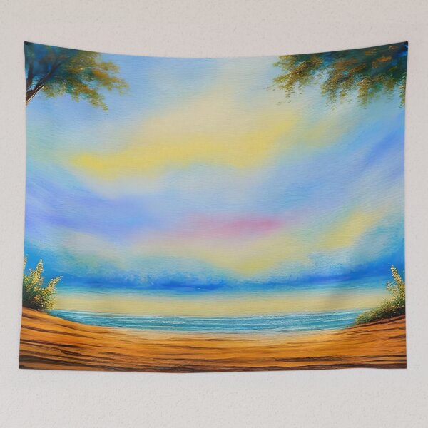 Item preview, Sunset on the Lost Beach designed and sold by MidasPrints.