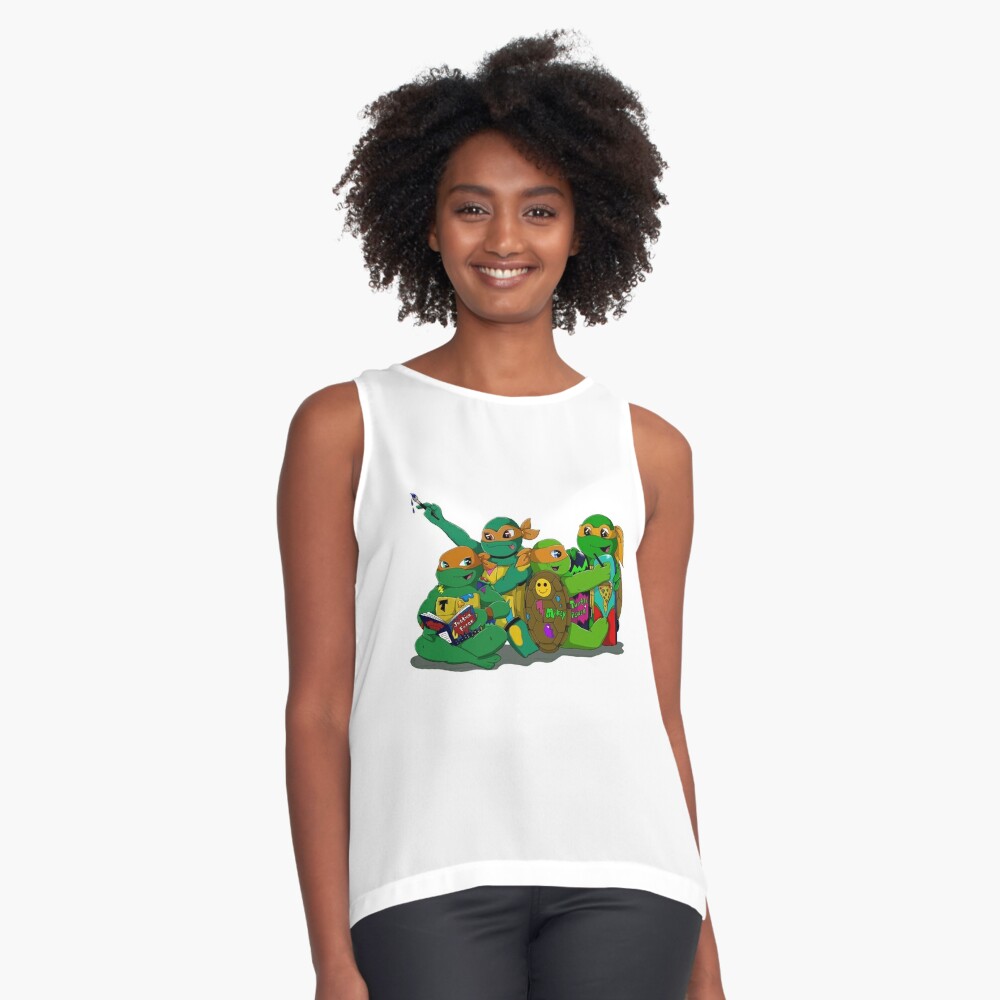 Custom Teenage Mutant Ninja Turtles Michelangelo Skateboard Classic T-shirt  By Cm-arts - Artistshot