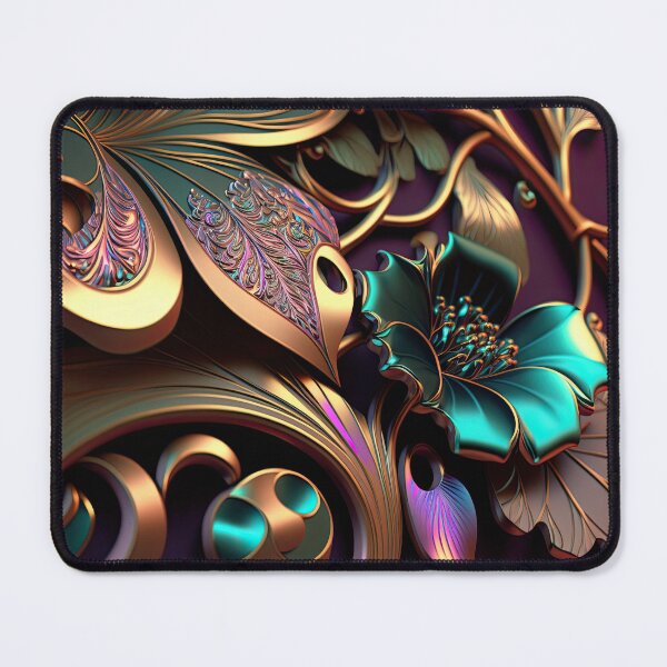 Item preview, Golden Floral Pattern designed and sold by FireScreen.