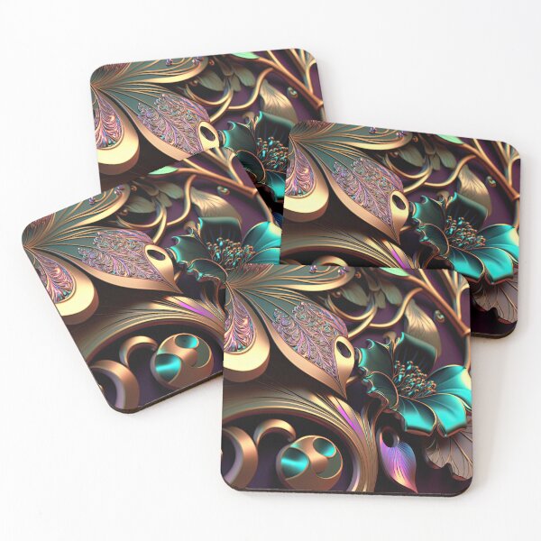 Item preview, Golden Floral Pattern designed and sold by FireScreen.