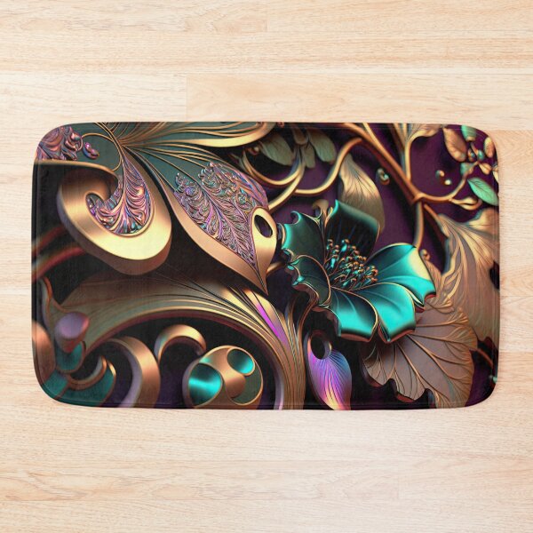 Item preview, Golden Floral Pattern designed and sold by FireScreen.