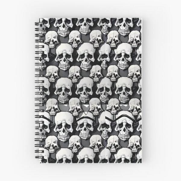 Item preview, Silly drawing of skulls pencil drawn designed and sold by MAF_Merch.