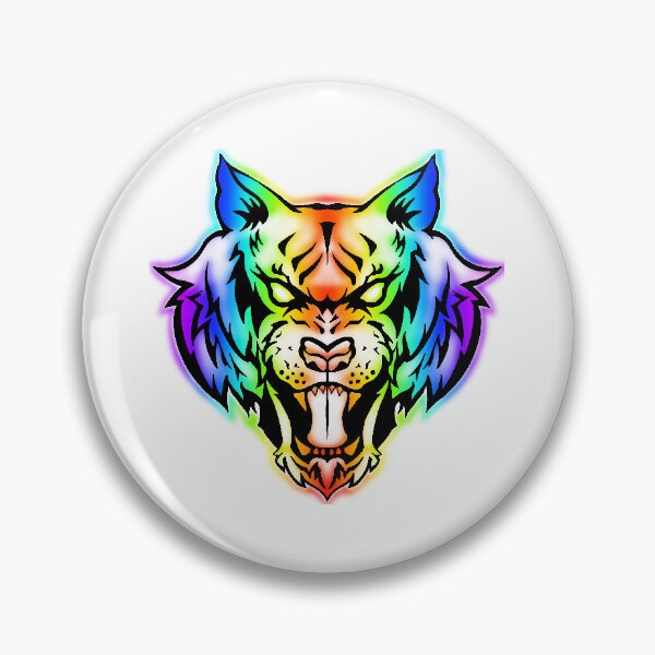 Item preview, Rainbow Wolf designed and sold by NicBexDesigns.