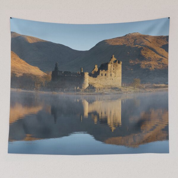 Item preview, Golden sunrise on Kilchurn Castle  designed and sold by TMcG72.