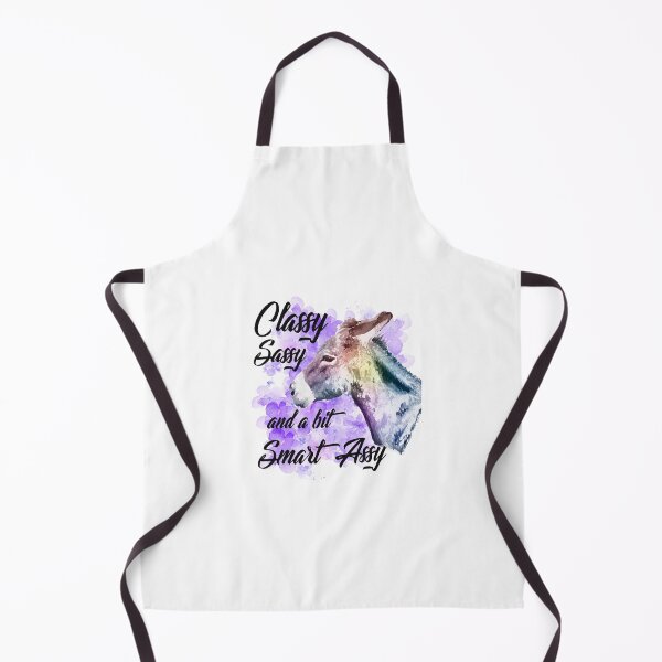 Item preview, Classy Sassy and a bit Smart Assy, Watercolor Donkey, Sassy Quote designed and sold by bertisadesign.