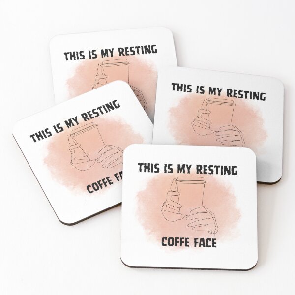 Item preview, This is My Resting Coffee Face designed and sold by SHYLDesing.