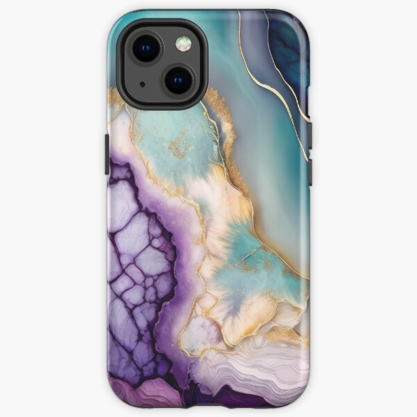 Item preview, Purple And Ice Blue Agate designed and sold by MysticMarble.