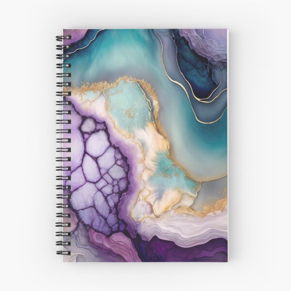 Item preview, Purple And Ice Blue Agate designed and sold by MysticMarble.