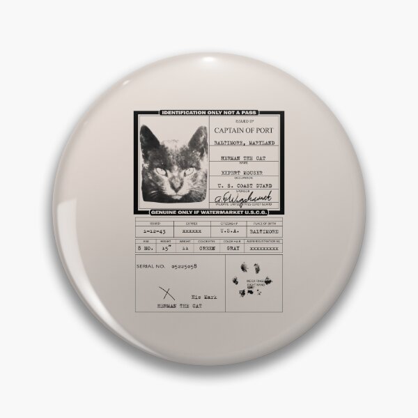 Item preview, Herman The Cat, Baltimore designed and sold by Julio Benitez.