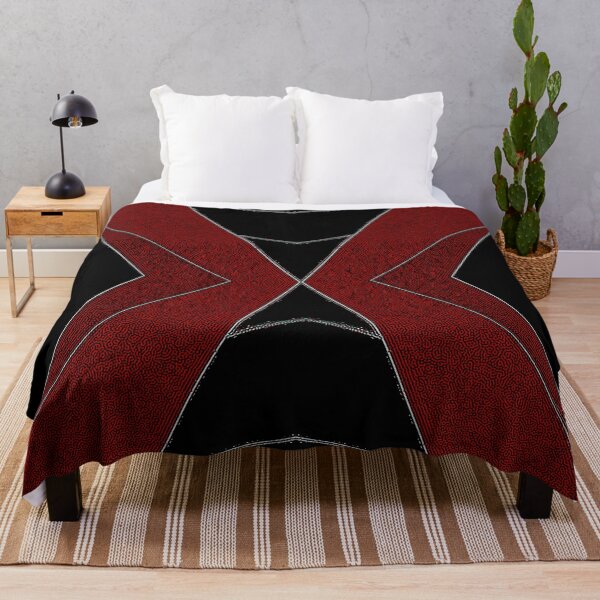 Item preview,  *Wonderful Geometric Abstract Triangular Pattern Red and Black*  designed and sold by Ralek.