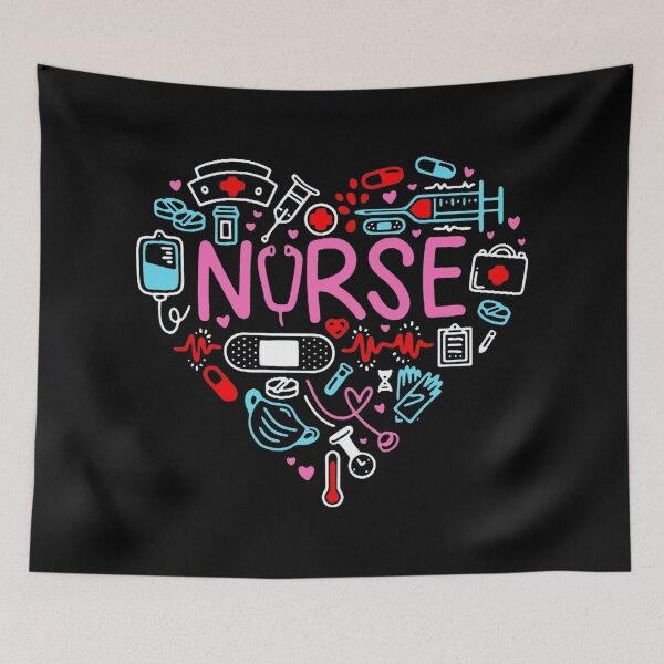 Item preview, nurse heart love designed and sold by merorangampo77.