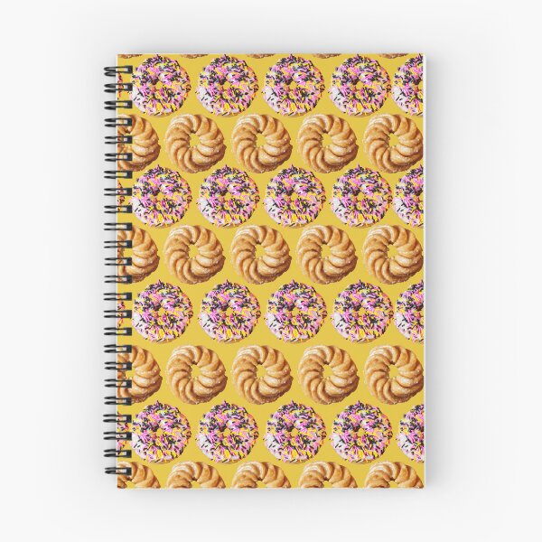 Item preview, Sprinkle donuts and honey crullers on a yellow background designed and sold by LevyAmanda.