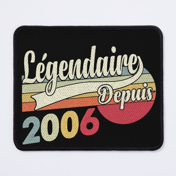 Item preview, Vintage Légendairy Depuis 2006 Original Limited Edition 17 Year Old Birthday Gifts designed and sold by YAHIA-14.