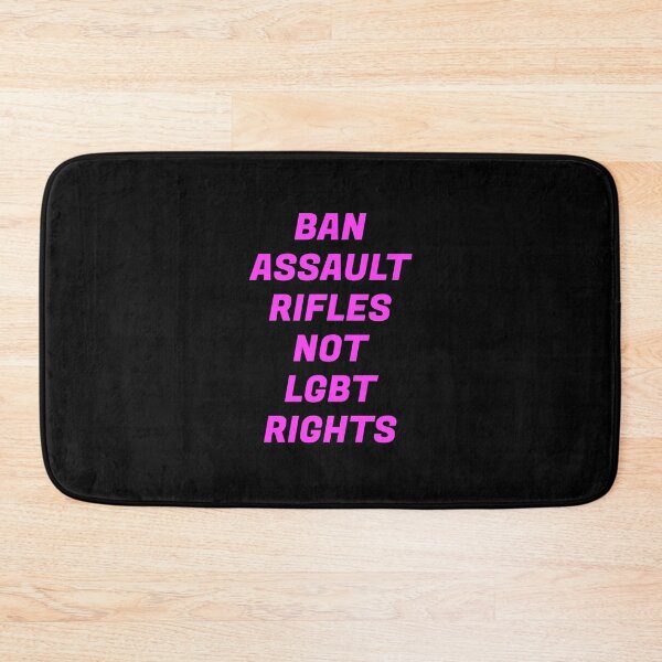 Item preview, Ban assault rifles not LGBT rights  designed and sold by Inspirationmotivation.