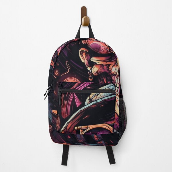 Item preview, Whimsical Psychedelic Skull Madhatter Graphic Design V.4 designed and sold by Pexelpanoramas.