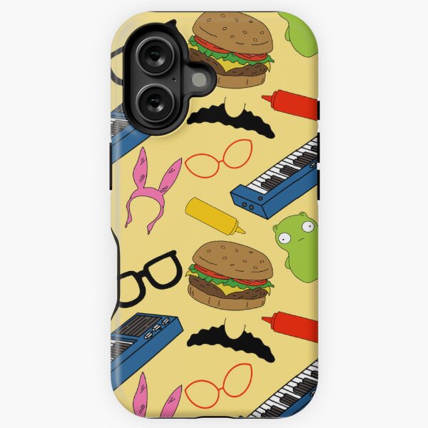 Item preview, Bobs Burgers Inspired Pattern (Yellow) designed and sold by Reba Lou.