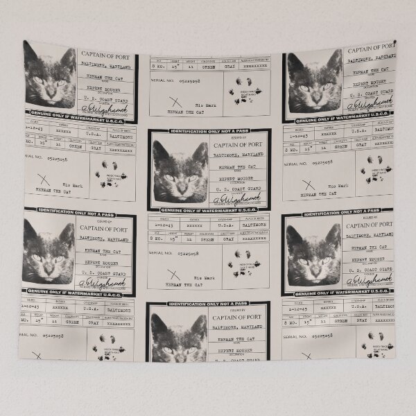 Item preview, Herman The Cat, Baltimore designed and sold by Julio Benitez.