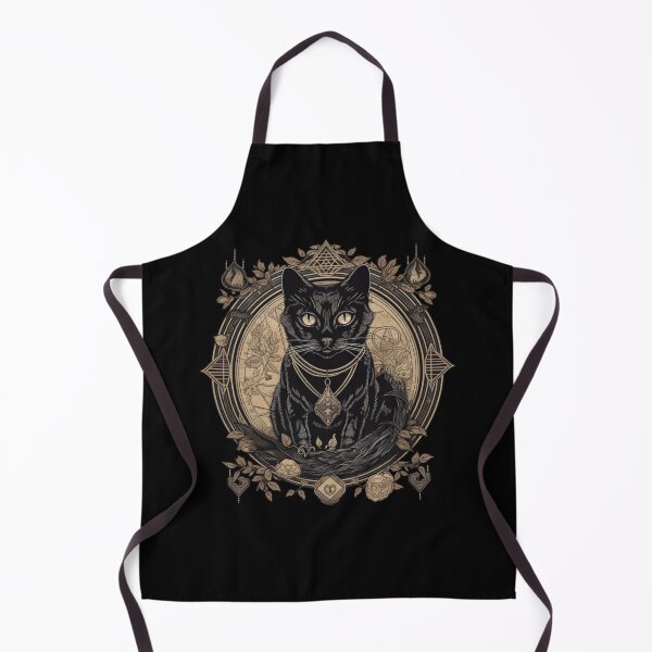 Item preview, Black Cat Familiar, monochromatic designed and sold by Fablemyst.