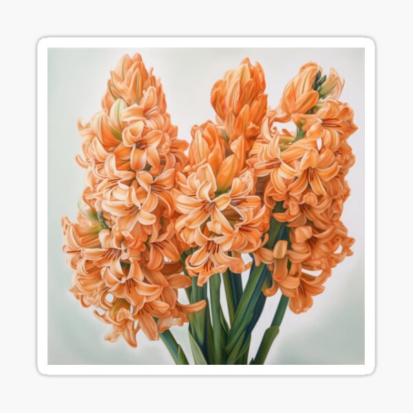 Aperçu de l'œuvre Apricot Hyacinth  créée et vendue par Vanover Designs.
