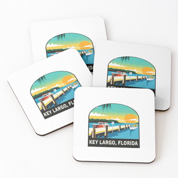 Item preview, Key Largo, Florida Decal designed and sold by Decal Mania.