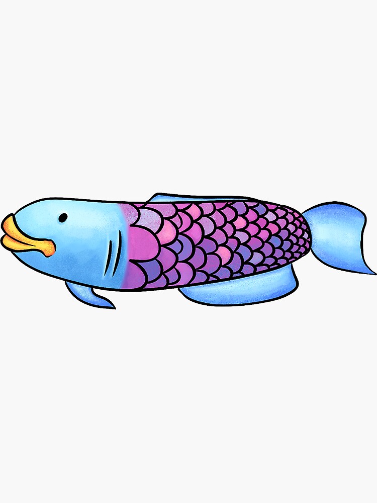 Wii Play Fish Sticker for Sale by thesmallman