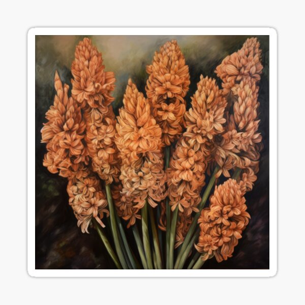 Aperçu de l'œuvre Apricot Hyacinth  créée et vendue par Vanover Designs.