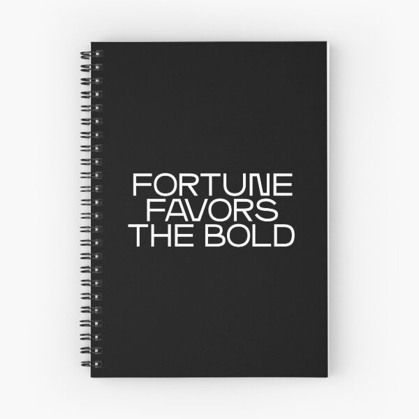 Item preview, Fortune favors the bold (white) designed and sold by didijuca.
